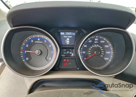 2013 Hyundai Elantra Gt from USA, damaged, VIN KMHD35LEXDU080558